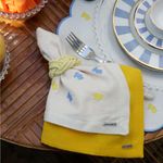 Guardanapo Off Baby Bunny Azul Jeans