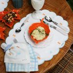 Lugar Americano Baby Bunny Acqua