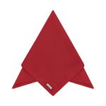 Guardanapo liso vermelho