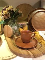 xícara café organic terracota