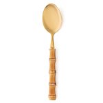 Conjunto De Colheres De Sobremesa Slim Gold - 4 Peças