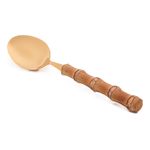 Conjunto De Colheres Slim Gold - 4 Peças