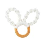 Porta-Guardanapo Orelha Macramê Off-white