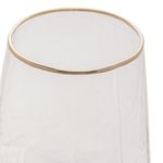 Copo Baixo Geometric Gold