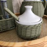 Açucareiro Com Colher Native Oliva