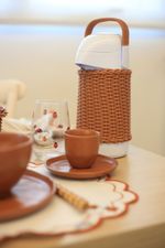 xícara café organic terracota