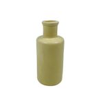Vaso Cerâmica Sand Bottle Amarelo