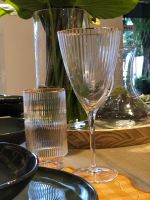 Copo Alto Friso Gold