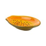 Petisqueira De Cerâmica Mamão Papaya