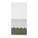 Toalha De Lavabo Basic Verde Musgo