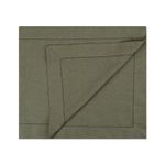Trilho Com Ponto Ajour Linho Verde Musgo 1,60