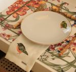 Prato Sobremesa Porcelana Sabiá Verde