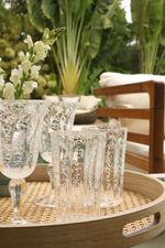 Conjunto de Copos Bubbles Transparentes