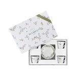 Set  Xícaras De Chá  Porcelana Flora