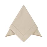 Guardanapo Linho Ponto Ajour Finess Areia 50X50