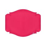 Lugar Americano Corino Skin Vermelho