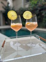 Taça De Cristal Para Vinho Friso Gold