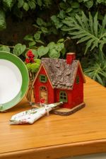 Casinha Rustica Vermelha