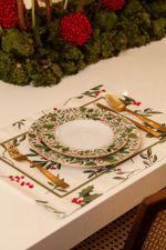 Prato Sobremesa Porcelana Xmas Foliage