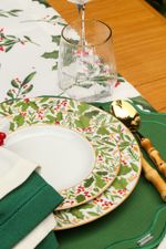 Prato Sobremesa Porcelana Xmas Foliage