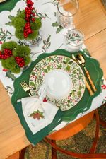 Prato Sobremesa Porcelana Xmas Foliage