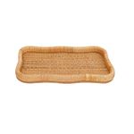 Bandeja Rattan Retangular G