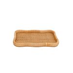 Bandeja Rattan Retangular M
