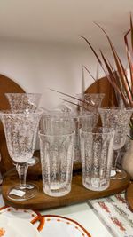 Conjunto De Taças Bubbles Transparentes