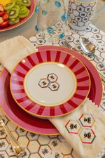 Guardanapo Linho Misto Beee ... Sweet  Off-white 40X40