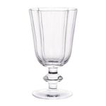 Taça de Vidro com Esfera Transparente