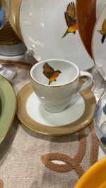 Xícara Porcelana Sabiá Marrom