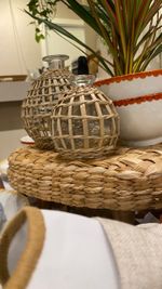 Vaso Bojudo Treliça Natural P