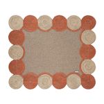 Lugar Americano Sisal Buriti Terracota