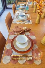 Lugar Americano Sisal Buriti Terracota