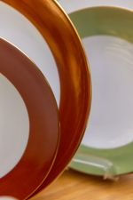 Prato Raso Porcelana Paint Terracota