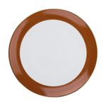 Prato Raso Porcelana Paint Terracota