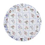 Capa De Sousplat Select Estampado Berries Azul