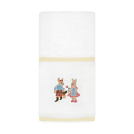 Toalha de Lavabo Algodão Bordado Aurora