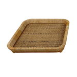 Bandeja Rattan Quadrada G