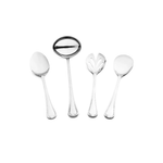 Conjunto de Talheres para Servir em Aço Inox – 4 Peças