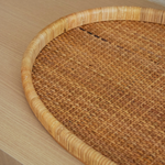 Bandeja Rattan Oval M