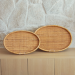 Bandeja Rattan Oval M