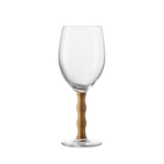 Taça Em Vidro Estilo Bambu