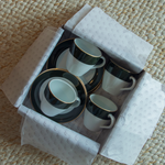Kit Xícara Paint Verde Escuro