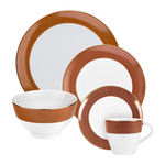 Conjunto Paint Terracota 24 peças (6 lugares)