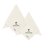 Kit Guardanapo Linhão Off White Bordado Brasil