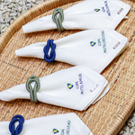 Kit Guardanapo Linhão Off White Bordado Brasil