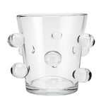 Vaso Em Vidro Com Esferas