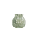 Vaso Em Vidro Verde P