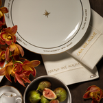 Set Lugar Americano Select off White Bordado Good Feelings